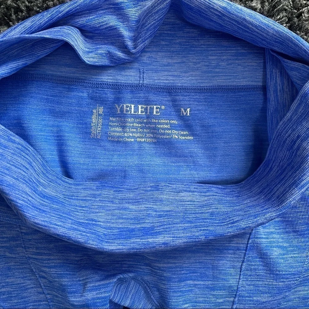 Yelete Blue Gradient Leggings